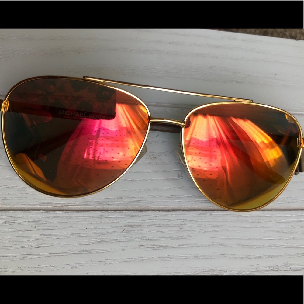 Michael Kors Aviator Sunglasses
